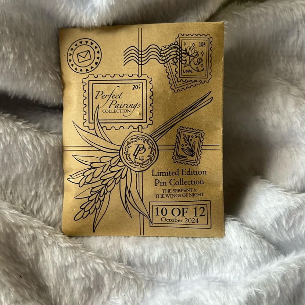 The Serpent and The Wings of Night pin